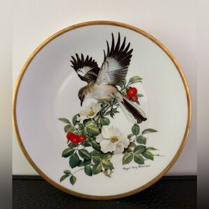Limoges Porcelain Limited Edition Plate
MOCKINGBIRD